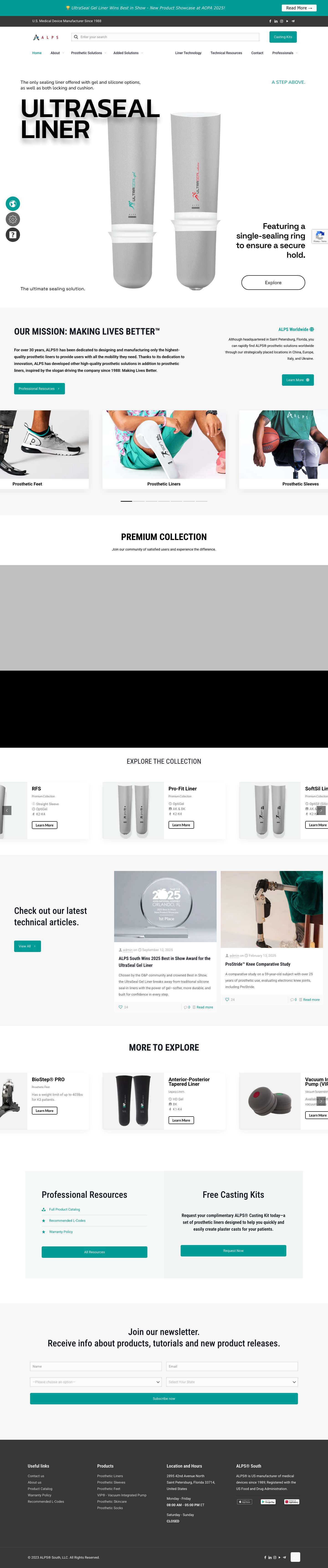 Home - ALPS South - Full Screenshot