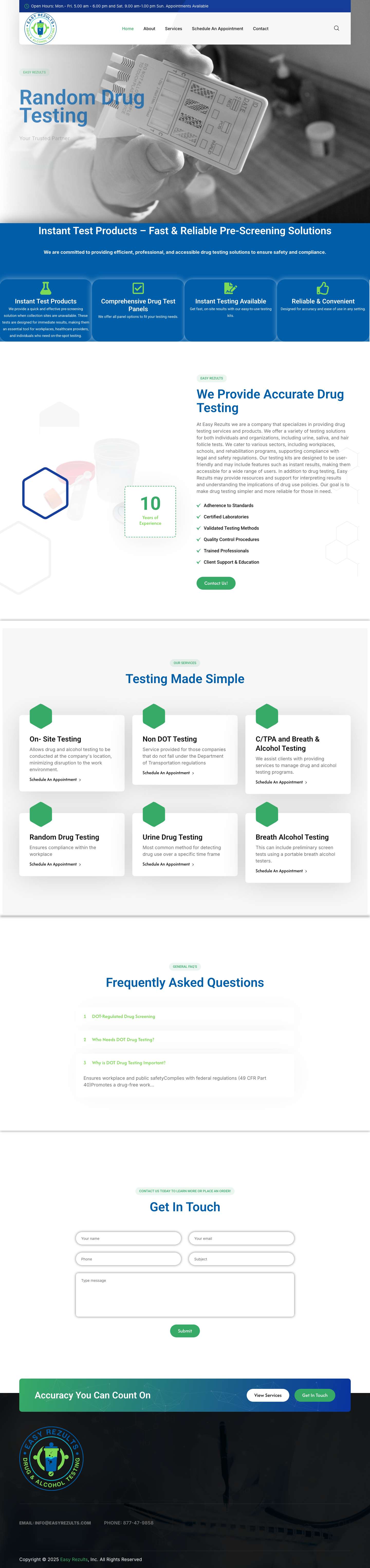 A WordPress Site - Full Screenshot