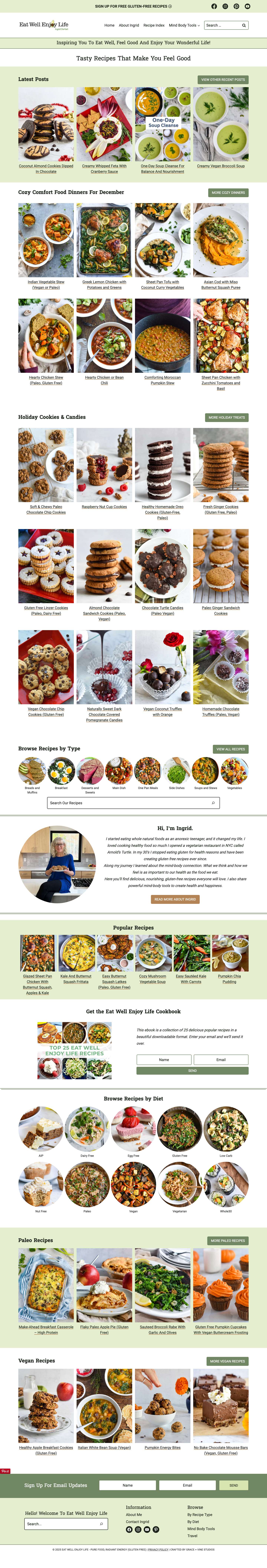 Eat Well Enjoy Life - A food blog of delicious gluten free recipesExpandSearchSearchToggle MenuExpandFacebookInstagramPinterestYouTubeSearchToggle Menu CloseSearch - Full Screenshot