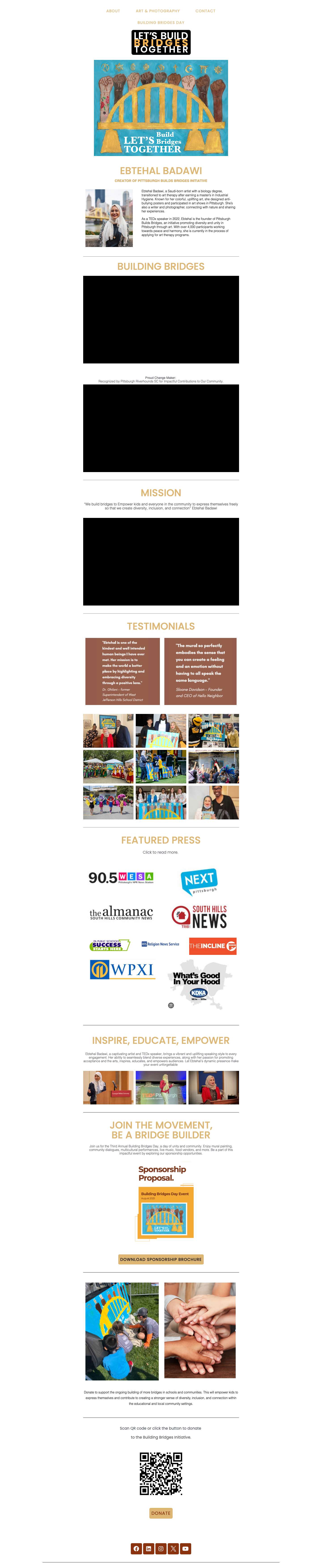 Building Bridges Initiative - BUILDING BRIDGES INITIATIVE - Full Screenshot