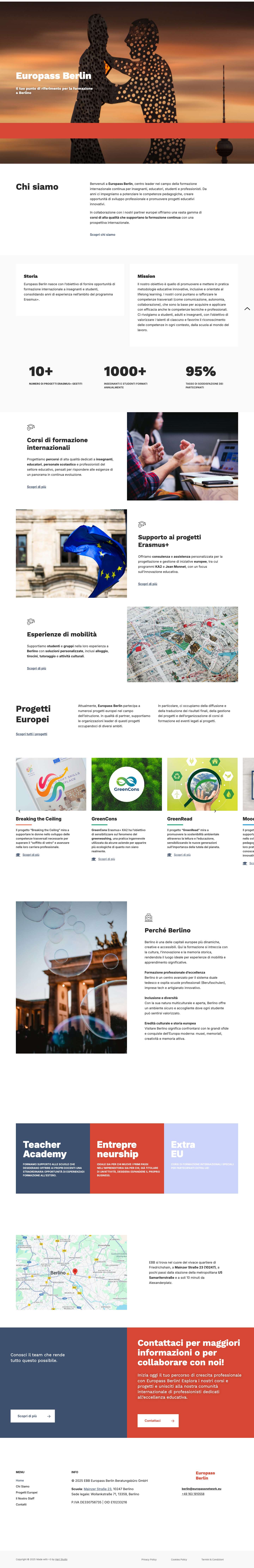 Home - EBB Europass Berlin - Full Screenshot