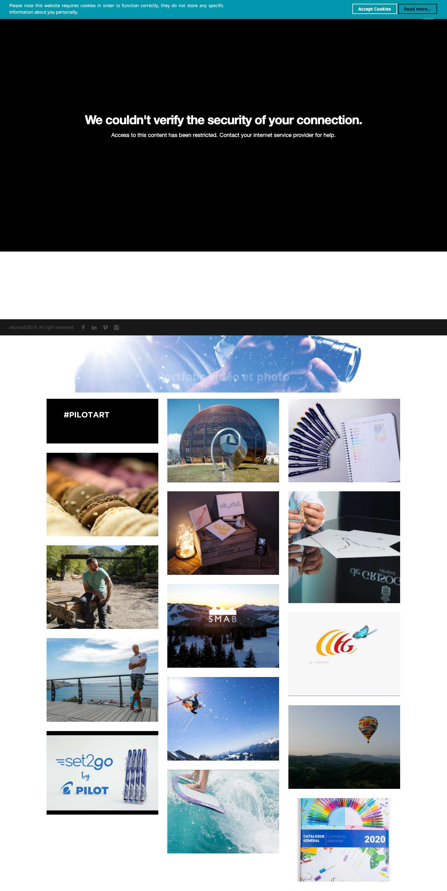 ebcrea – Video Film Photo & Formation - Full Screenshot
