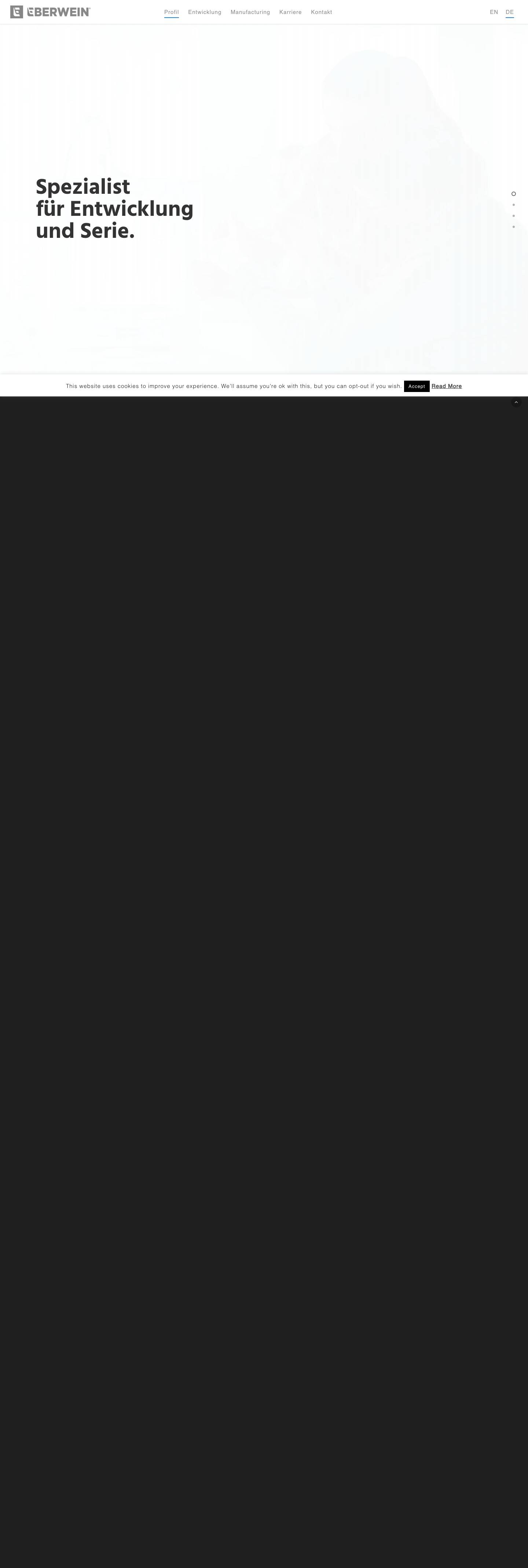 Profil - EBERWEIN - Full Screenshot
