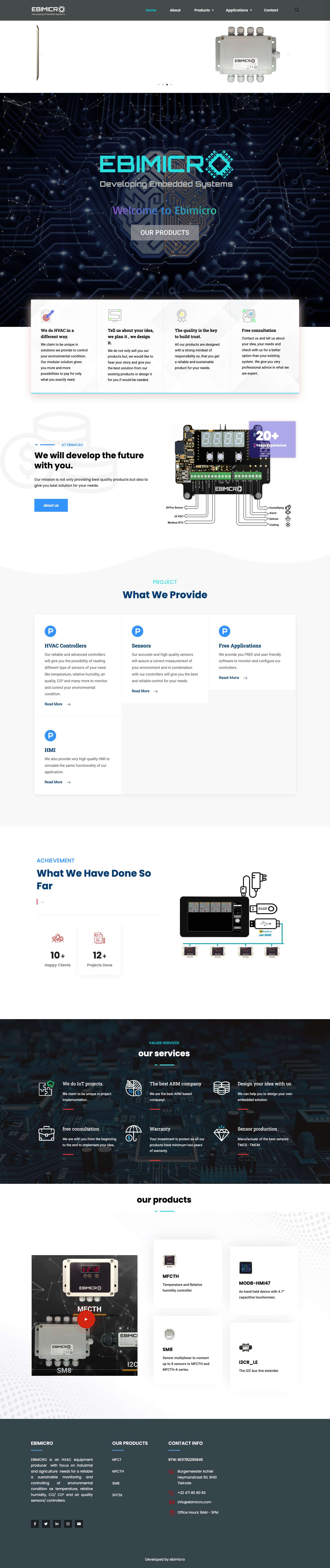 EBIMICRO.COM – Developing Embedded Systems - Full Screenshot