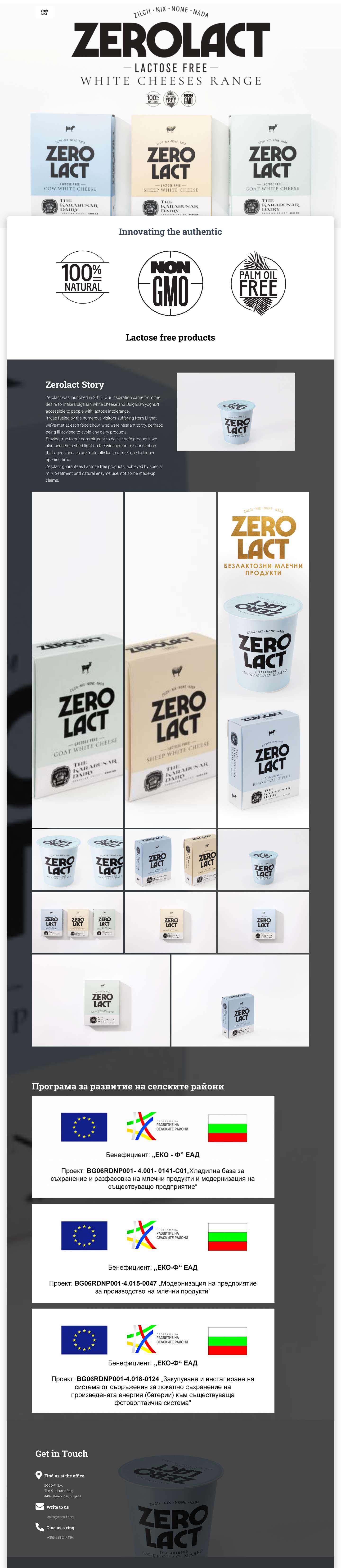 ECCO-F BULGARIA – Feta, cheese, Bulgarian, feta, sheep cheese, cow feta, cow cheese, white cheese , cheese producer, cheese manufacturer, natural feta - Full Screenshot