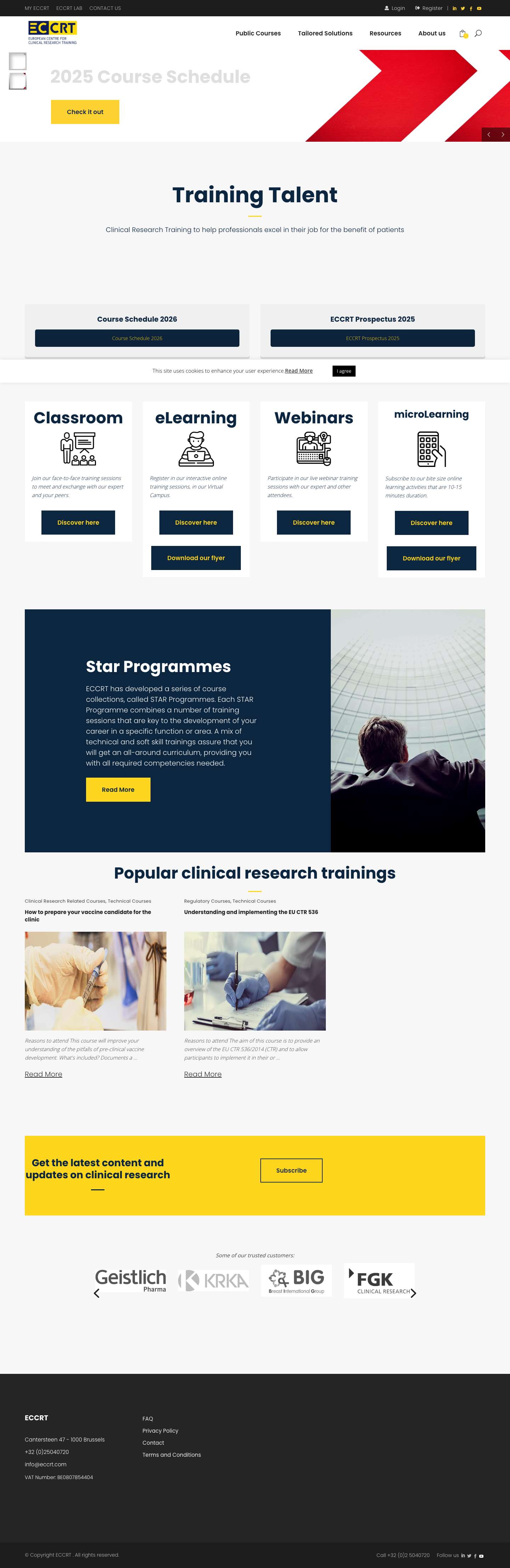 Clinical Research Training: Key Insights for Success - ECCRT - Full Screenshot