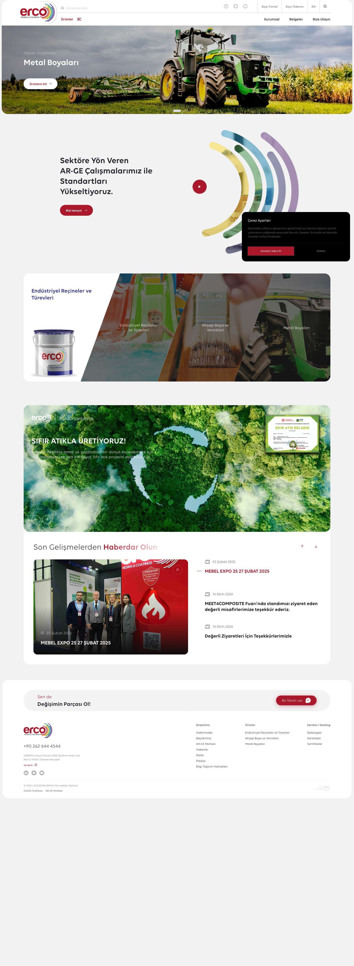 ERCO - Değişimin Parçası Ol! - Full Screenshot