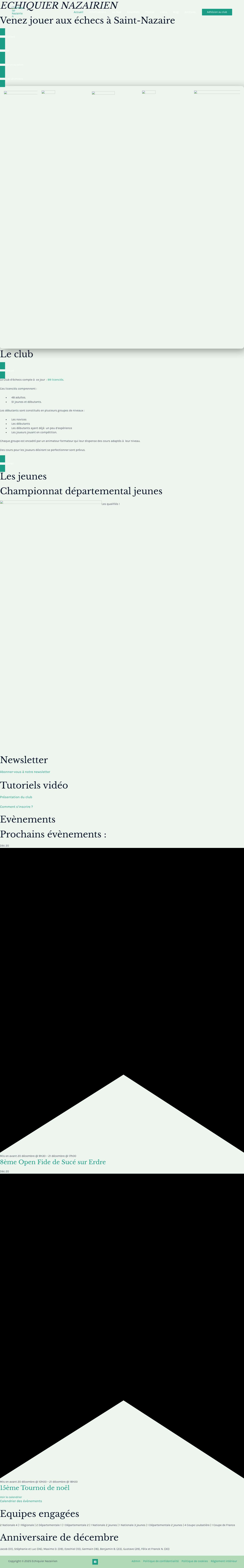 Echiquier Nazairien - Full Screenshot