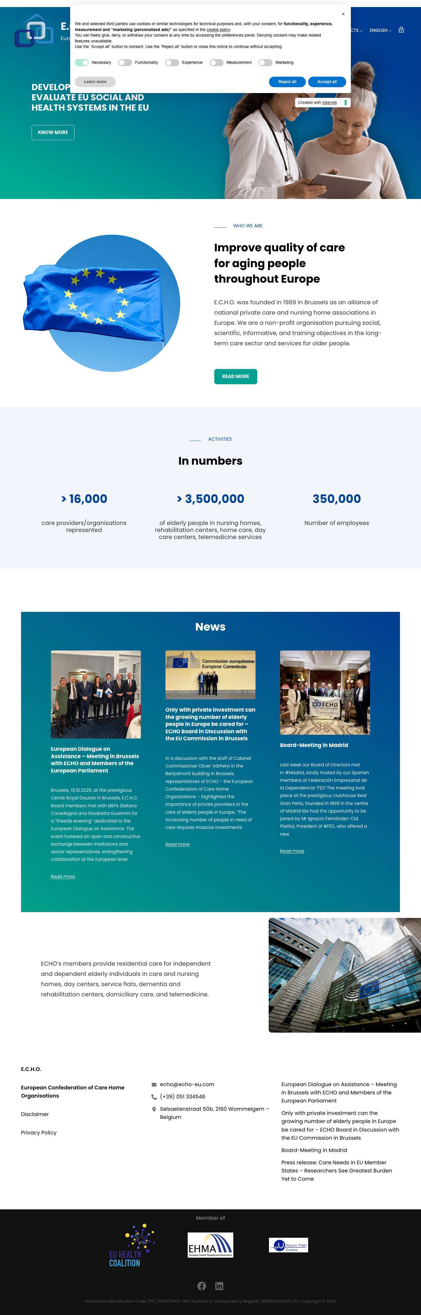 Home - E.C.H.O. - Full Screenshot