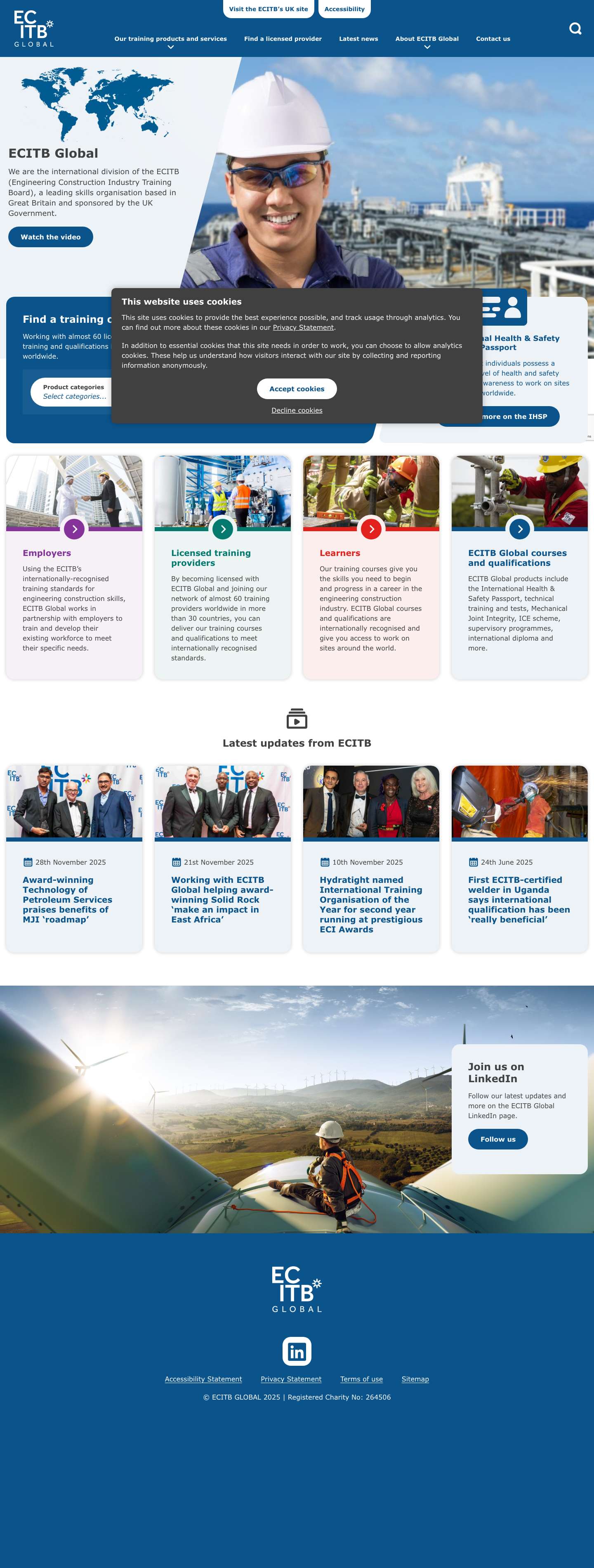 ECITB Global - ECITB Global - Full Screenshot