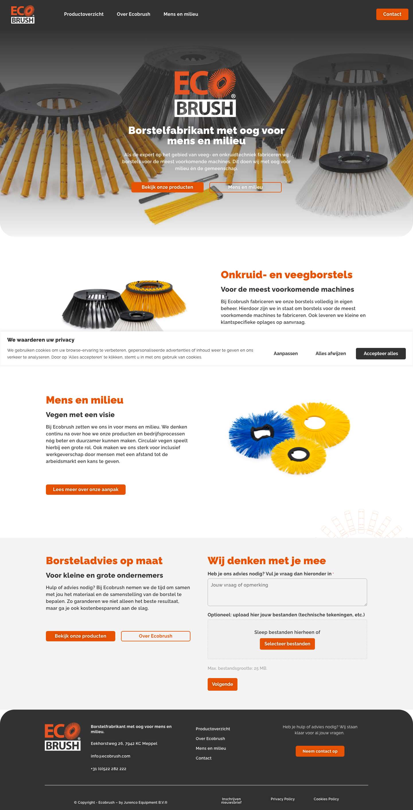 Home - Ecobrush - Full Screenshot