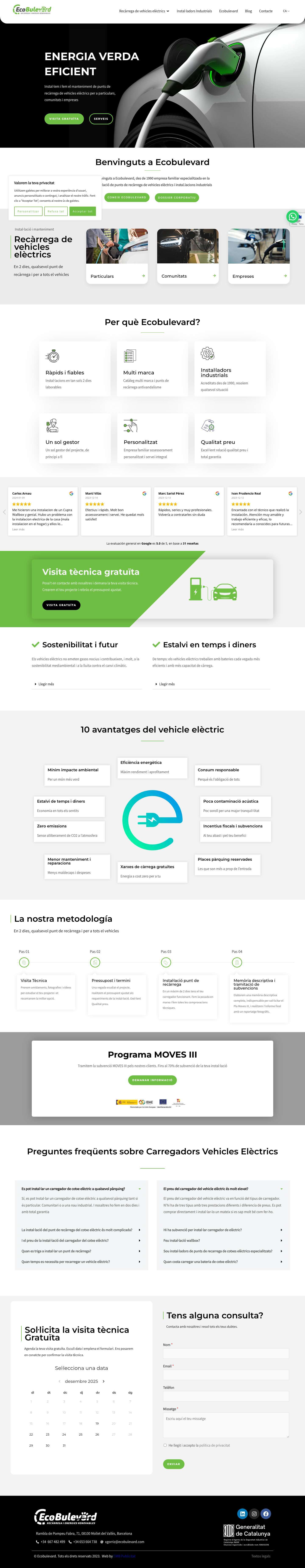 Home - EcobulevardWhatsApp - Full Screenshot