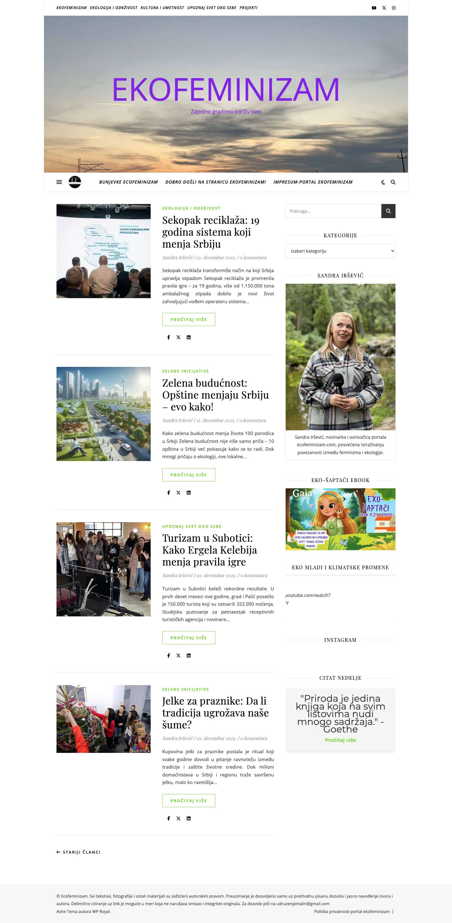 EKOFEMINIZAMCitat Widget - Full Screenshot