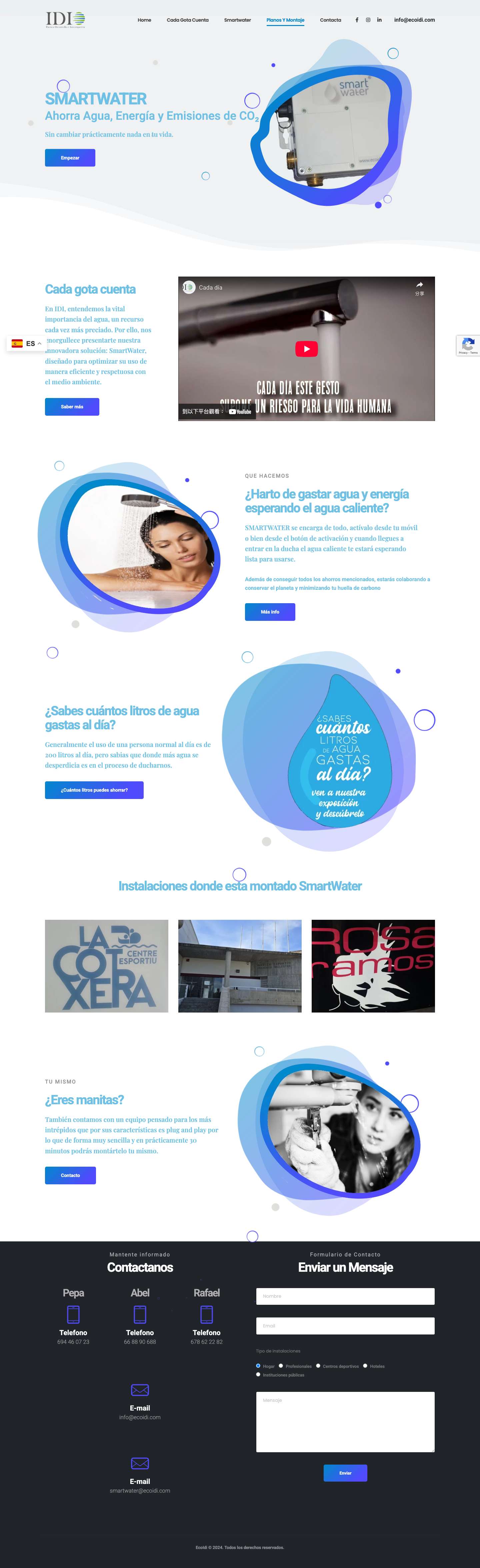 EcoIdi – Ibérica Desarrollo e Investigación - Full Screenshot