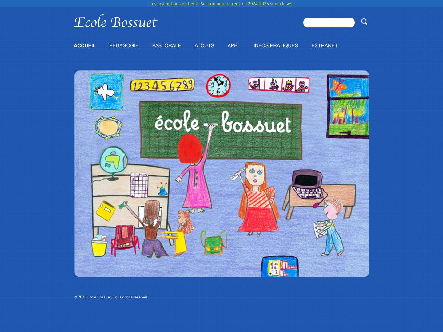 Ecole Bossuet - Full Screenshot