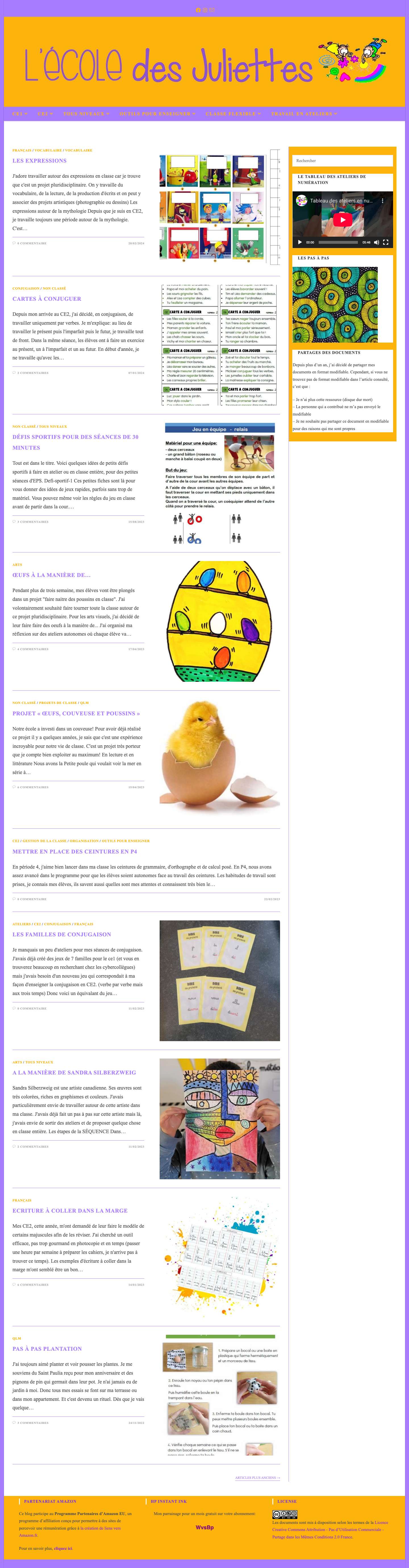 Ecole des Juliettes - Full Screenshot