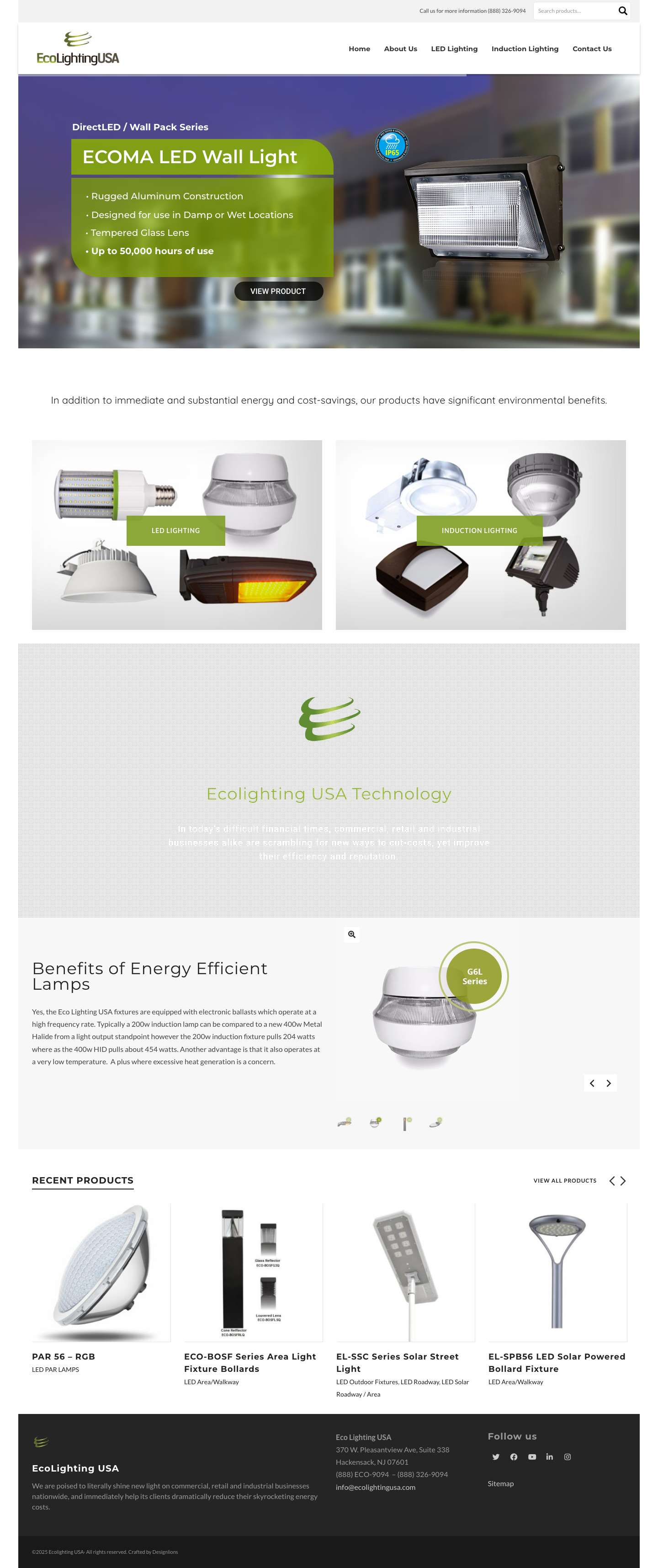 EcoLighting USA – EcoLighting USA - Full Screenshot