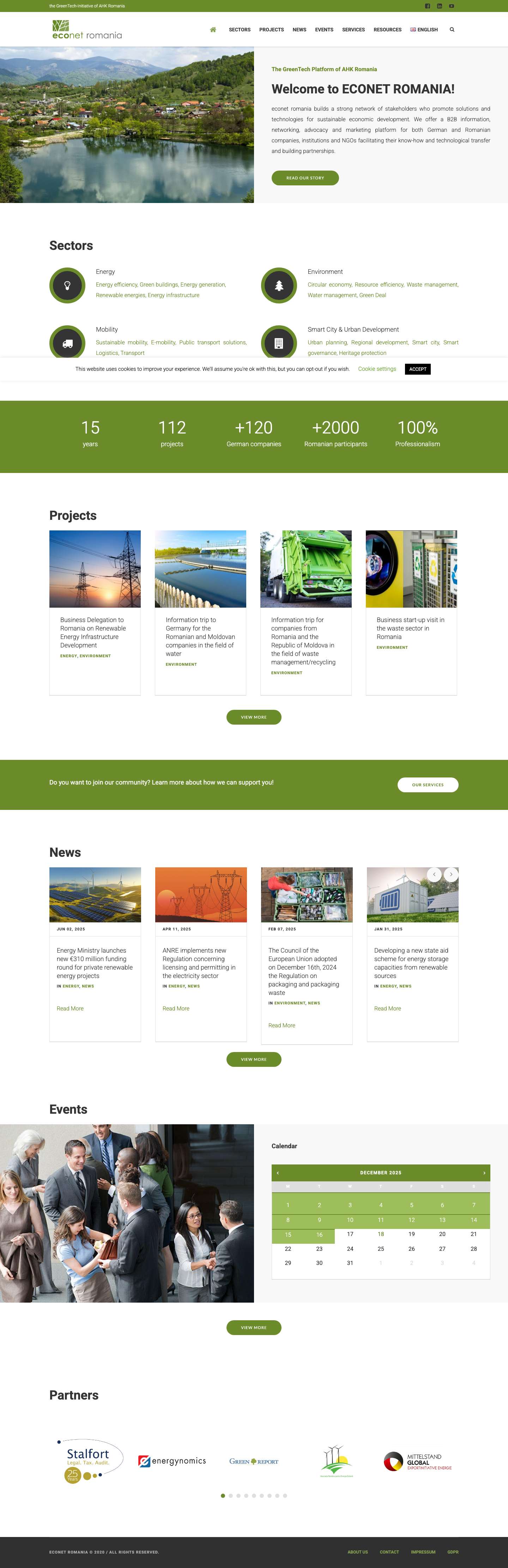 Home - econet-romania.com - Full Screenshot