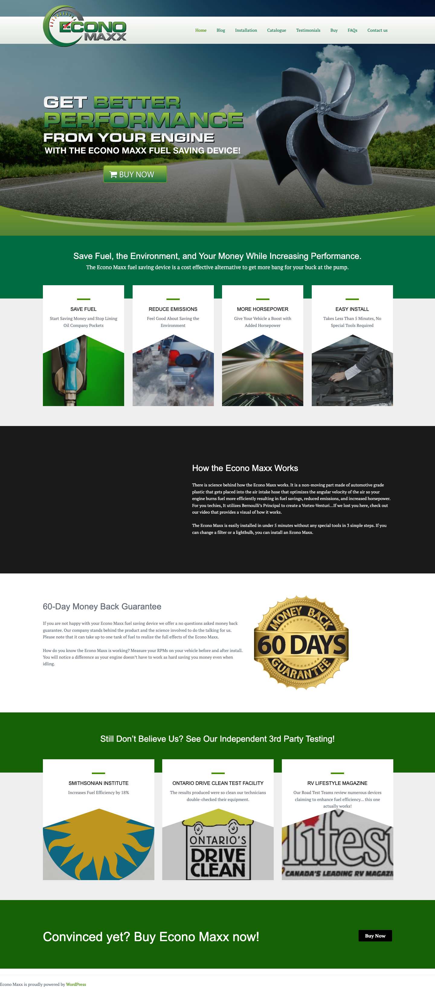 Home - Econo Maxx - Full Screenshot