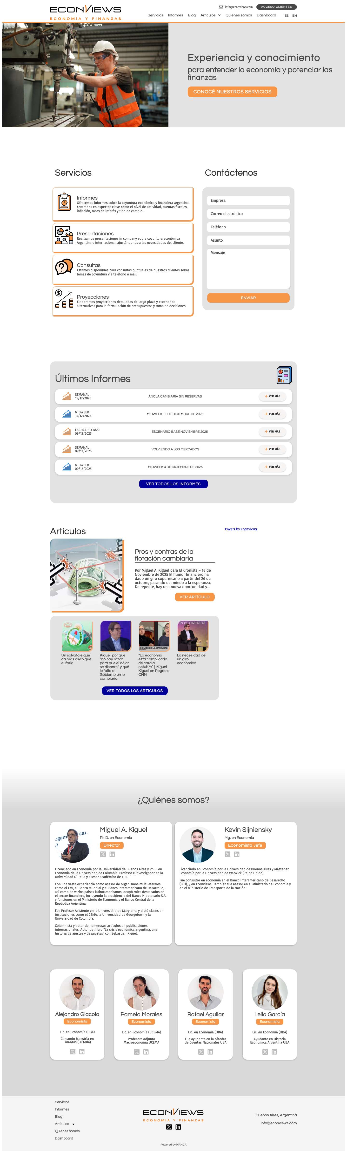 econviews - Full Screenshot