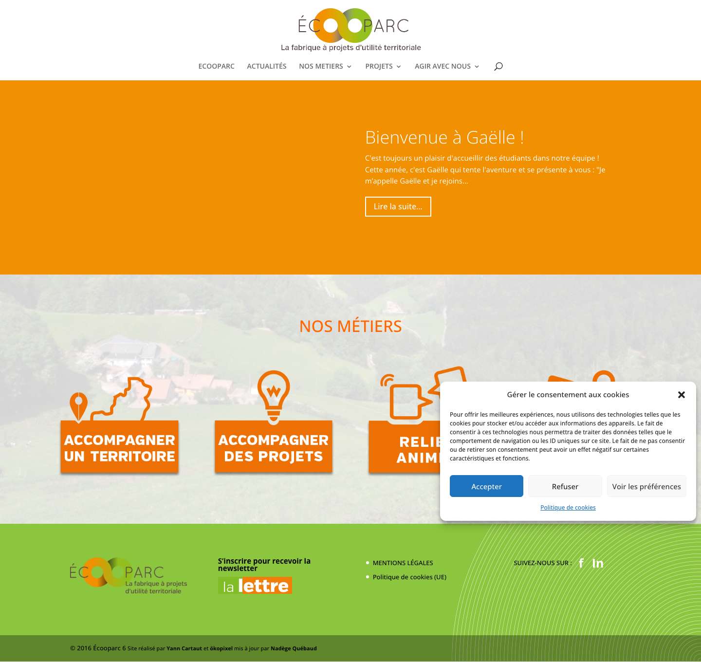 La fabrique à projets d'utilité territoriale - Full Screenshot