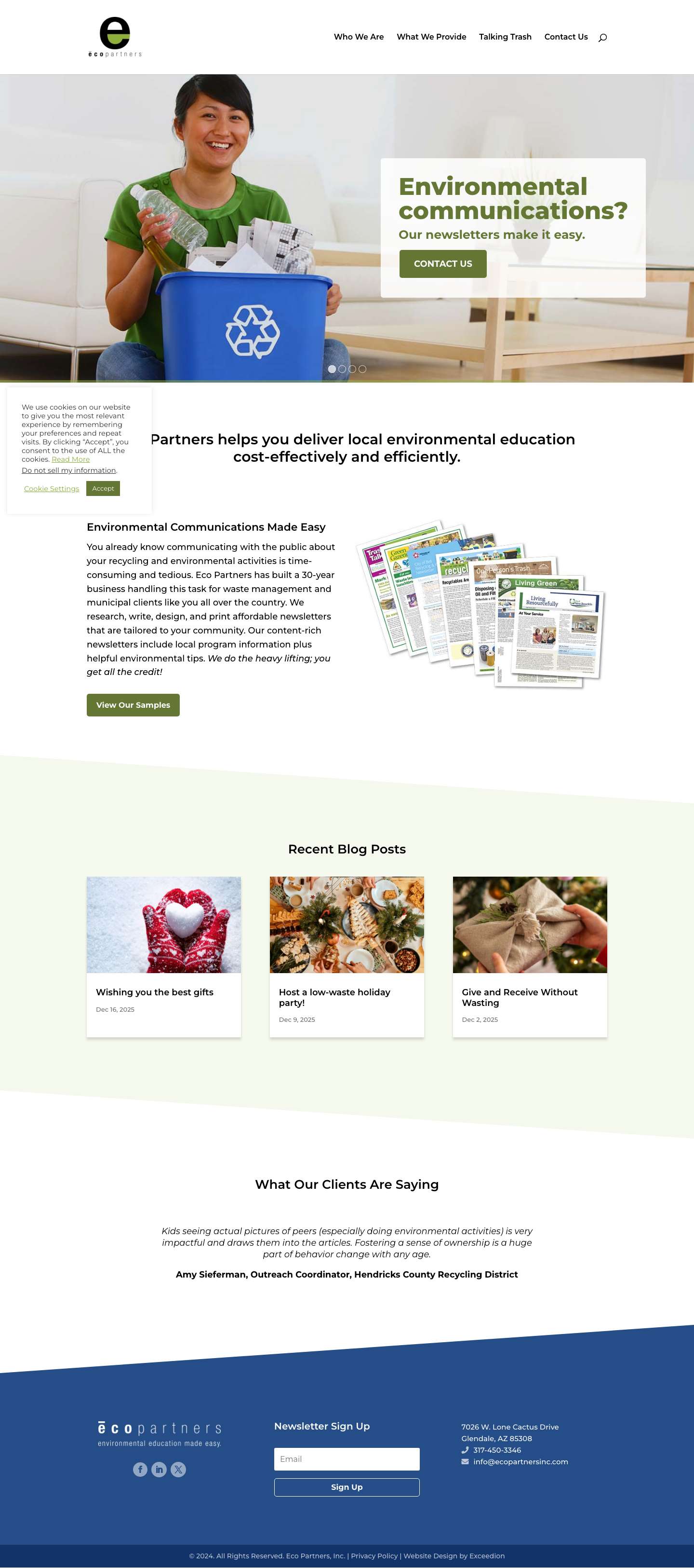 Environmental education made easy with Eco Partners - Full Screenshot