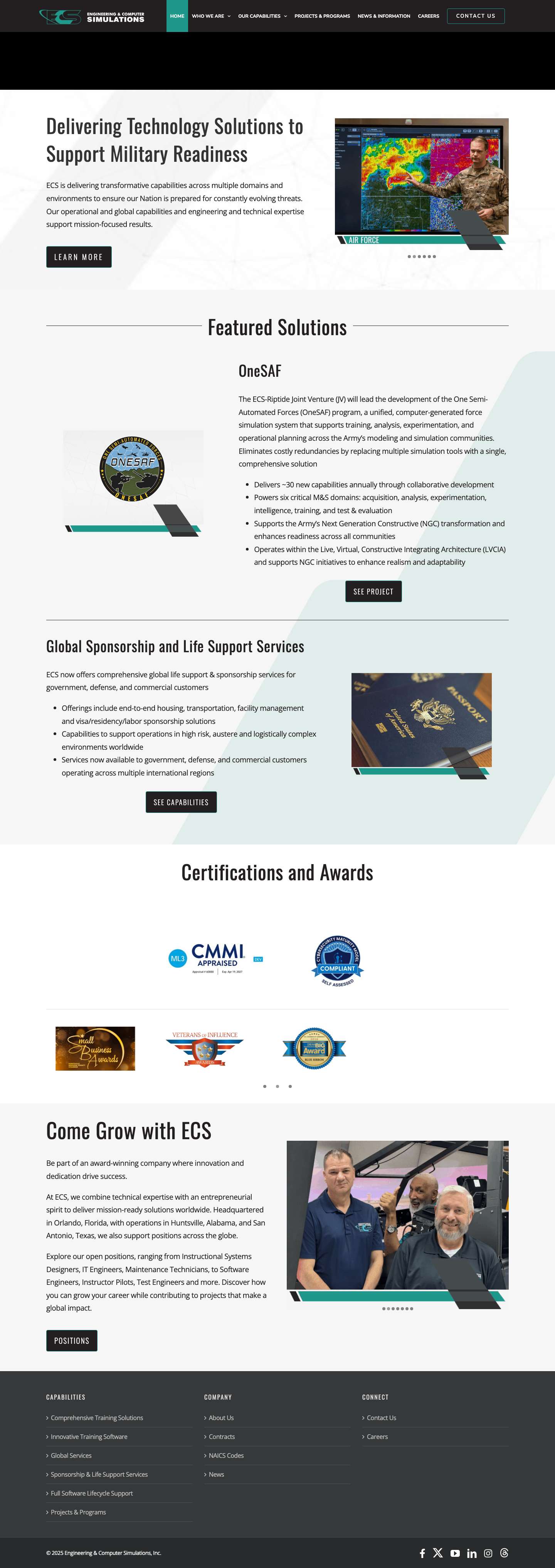 Engineering & Computer Simulations - ECS - Full Screenshot