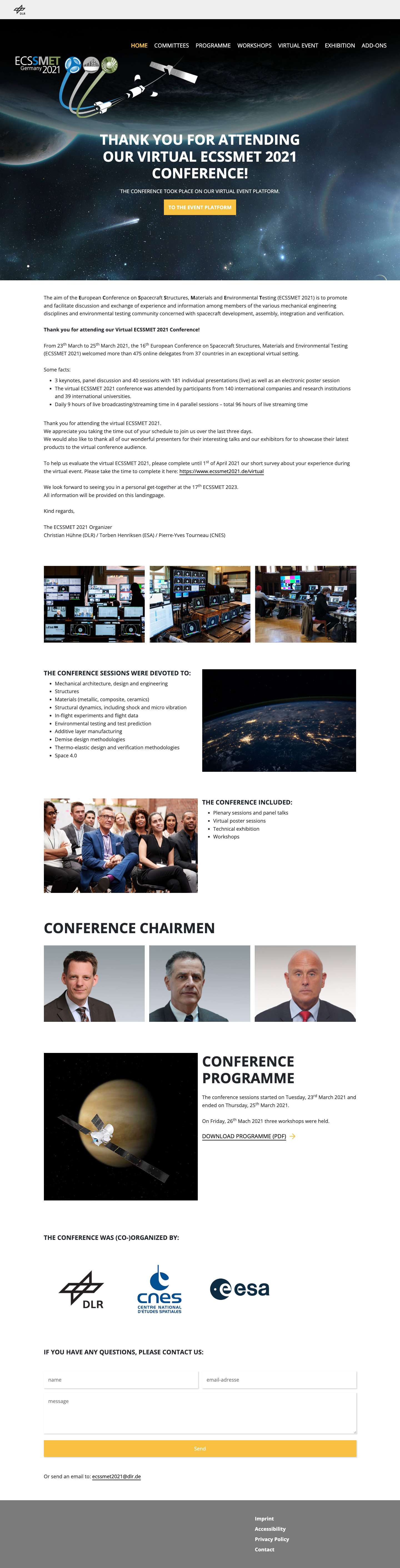 ECSSMET - Full Screenshot