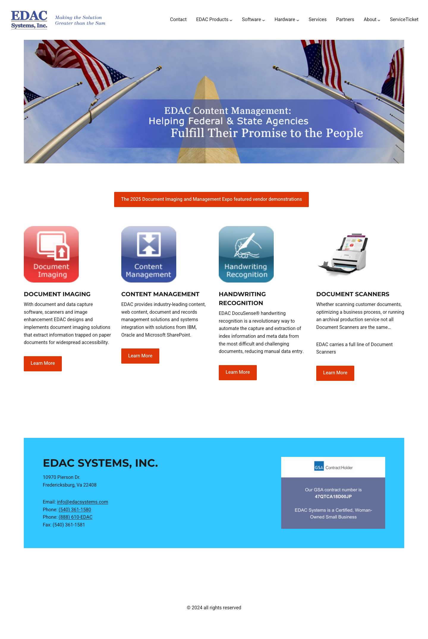 Home - © 2024 all rights reserved - Full Screenshot