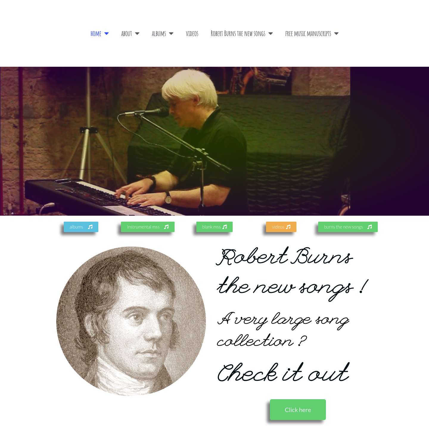 home - eddie cairney - Full Screenshot