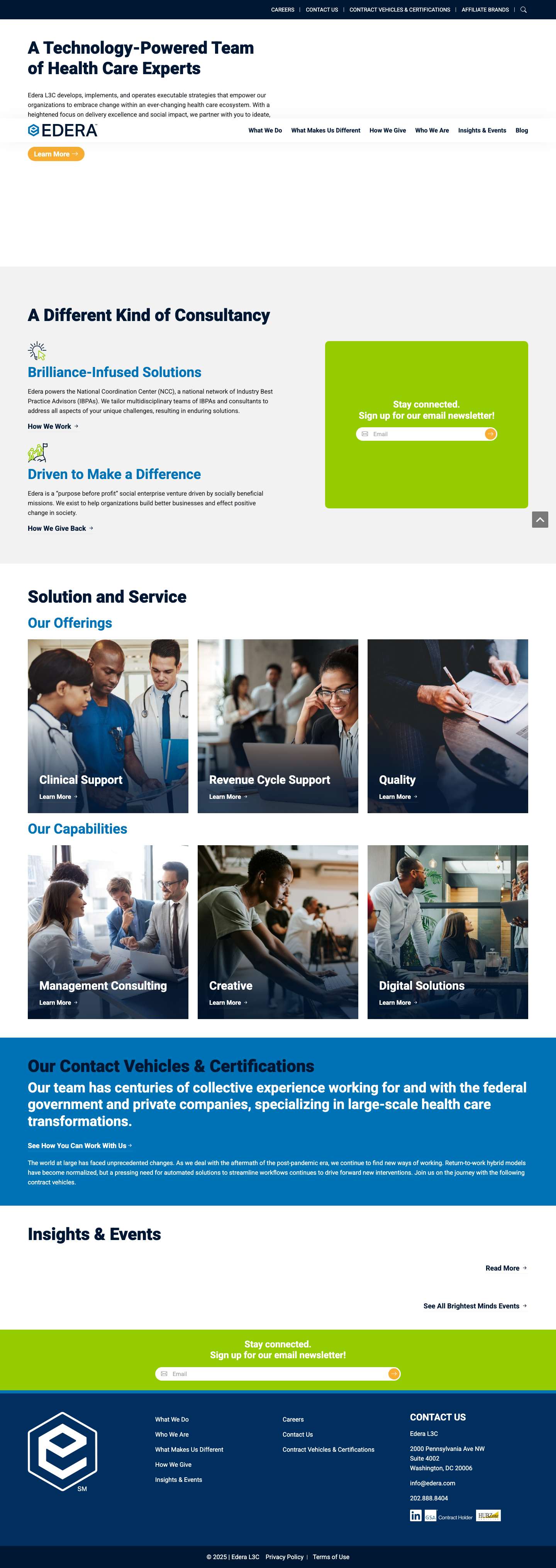 Home - Edera L3C - Full Screenshot