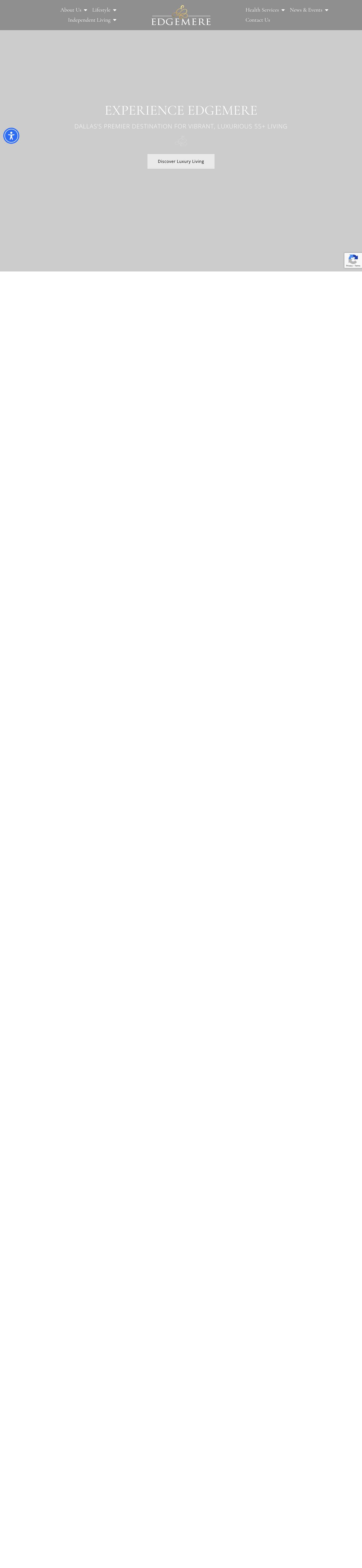 Senior Living in Dallas, TX | The Pinnacle of Senior Living - Full Screenshot