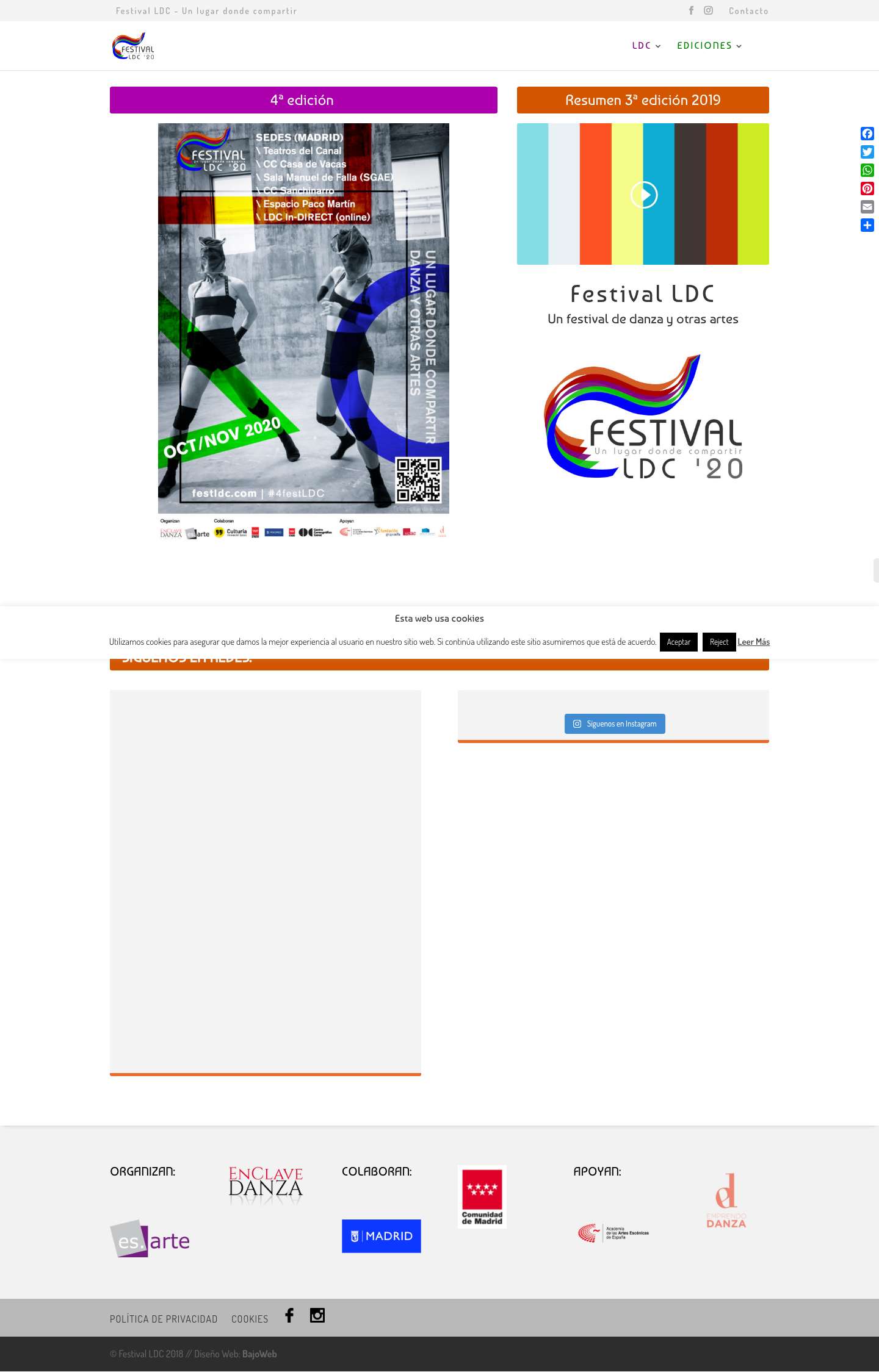 Festival LDC - "Un Lugar donde Compartir" - Full Screenshot