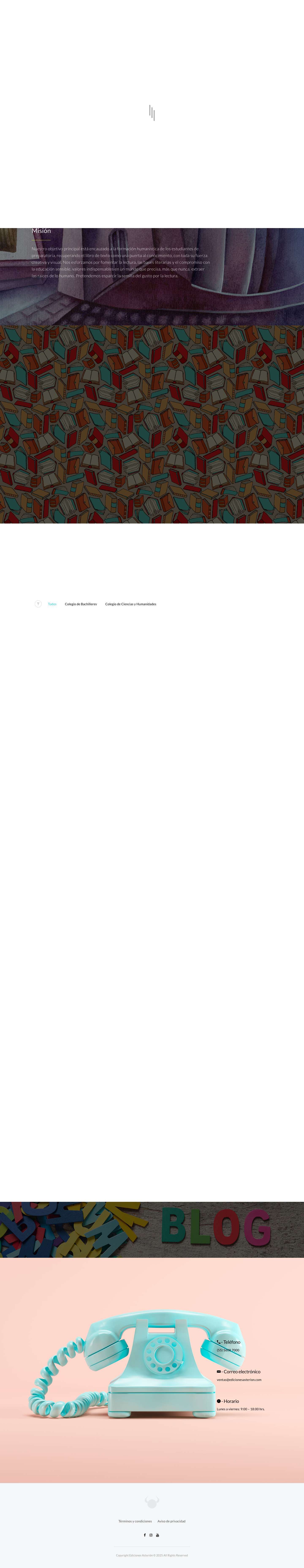 Ediciones Asterión – Libros de literatura y comunicación para bachillerato - Full Screenshot