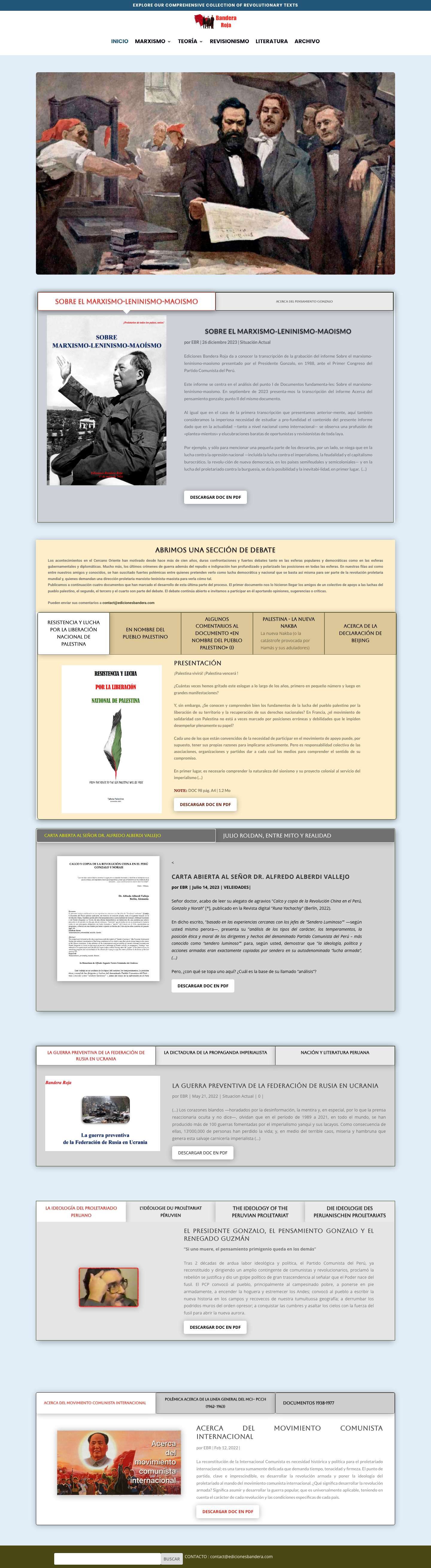 INICIO | Debate - Full Screenshot