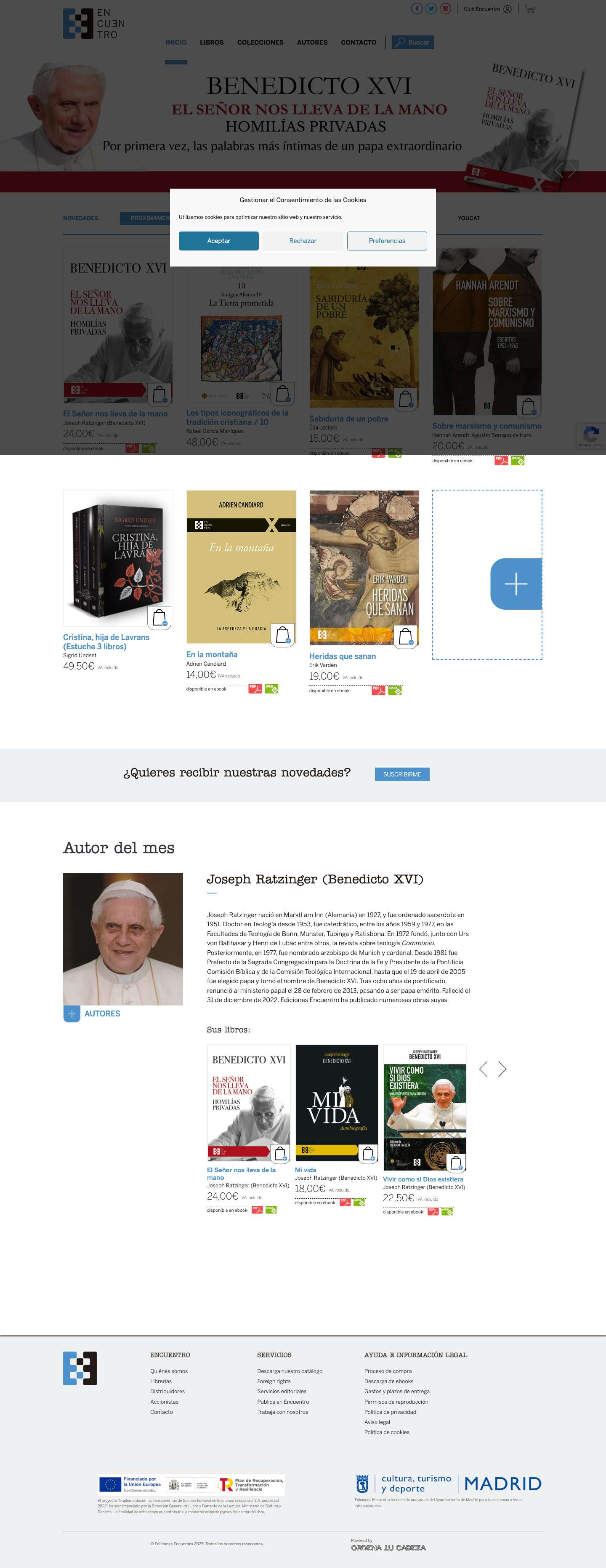 Libros que para disfrutar, pensar y dialogar. - Full Screenshot