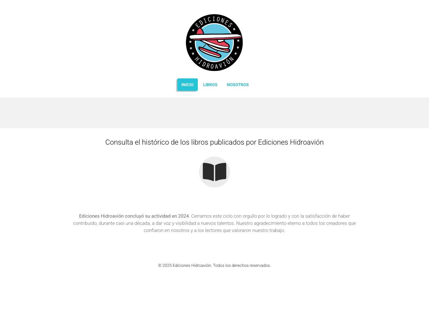 Ediciones Hidroavión - Full Screenshot