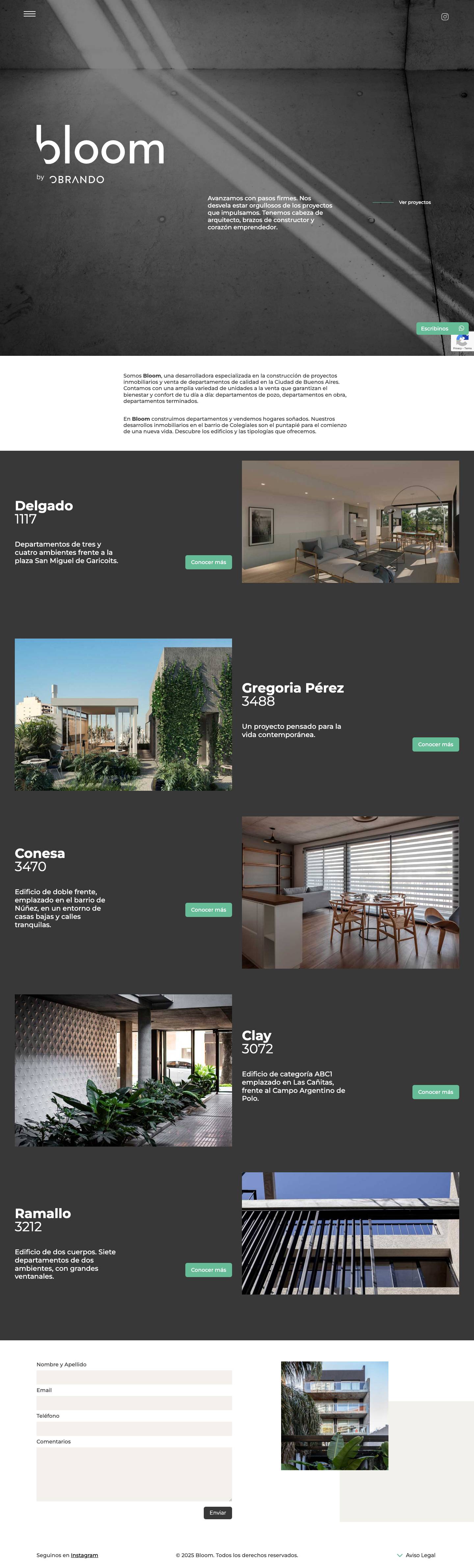Inicio - Bloom - Full Screenshot