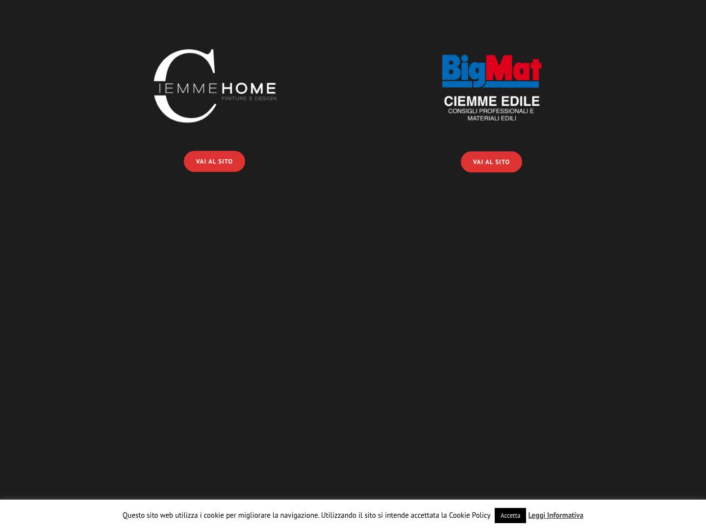Home Page Ciemme - Edile Ciemme - Full Screenshot