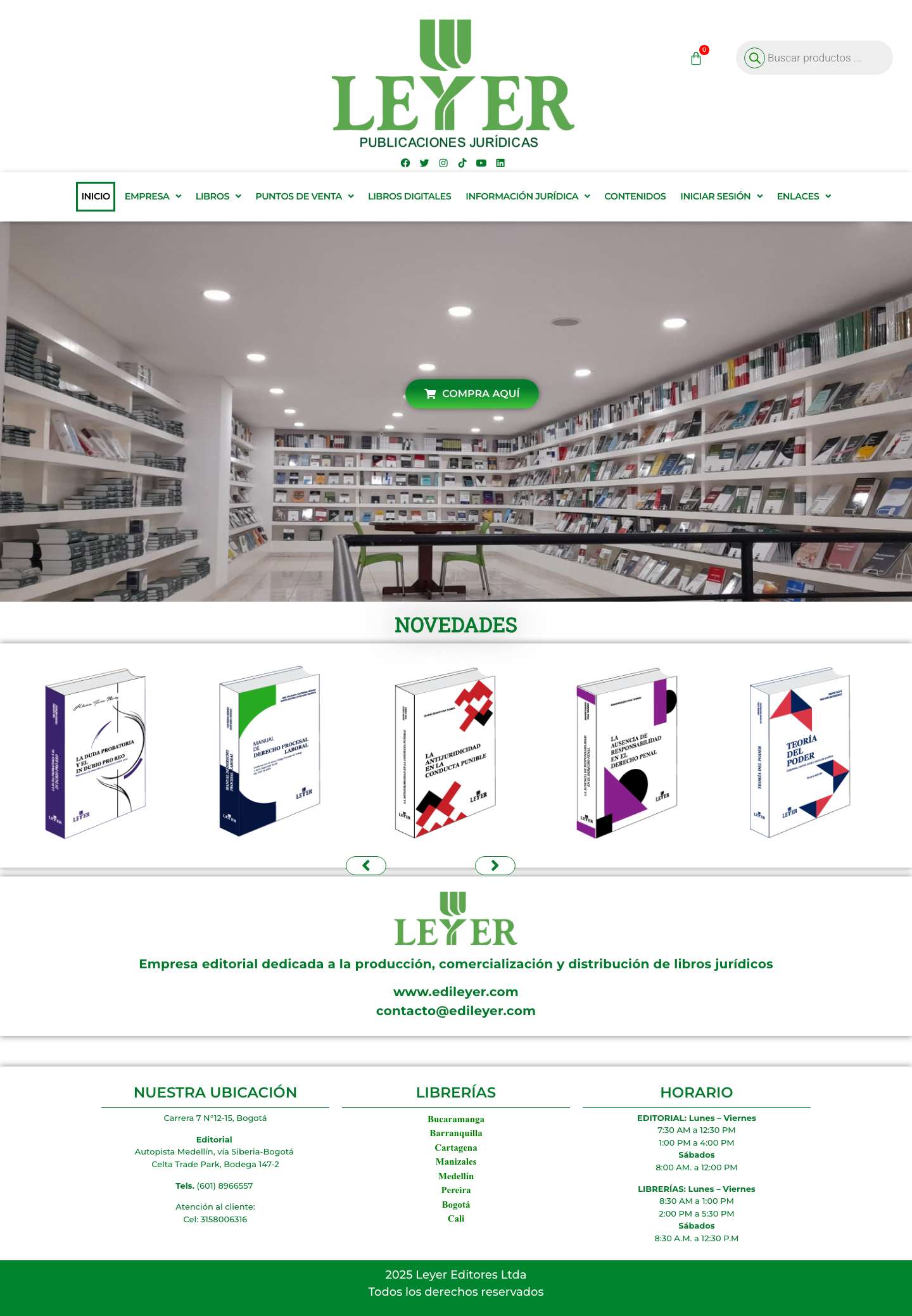 Inicio - Edileyer - Full Screenshot