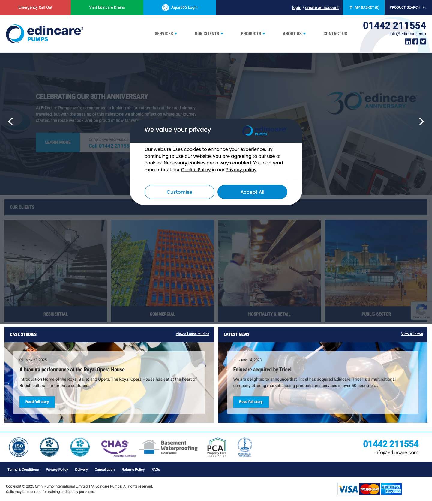 Edincare Pumps - Full Screenshot