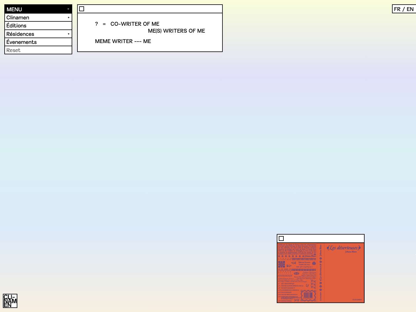 Clinamen - Full Screenshot