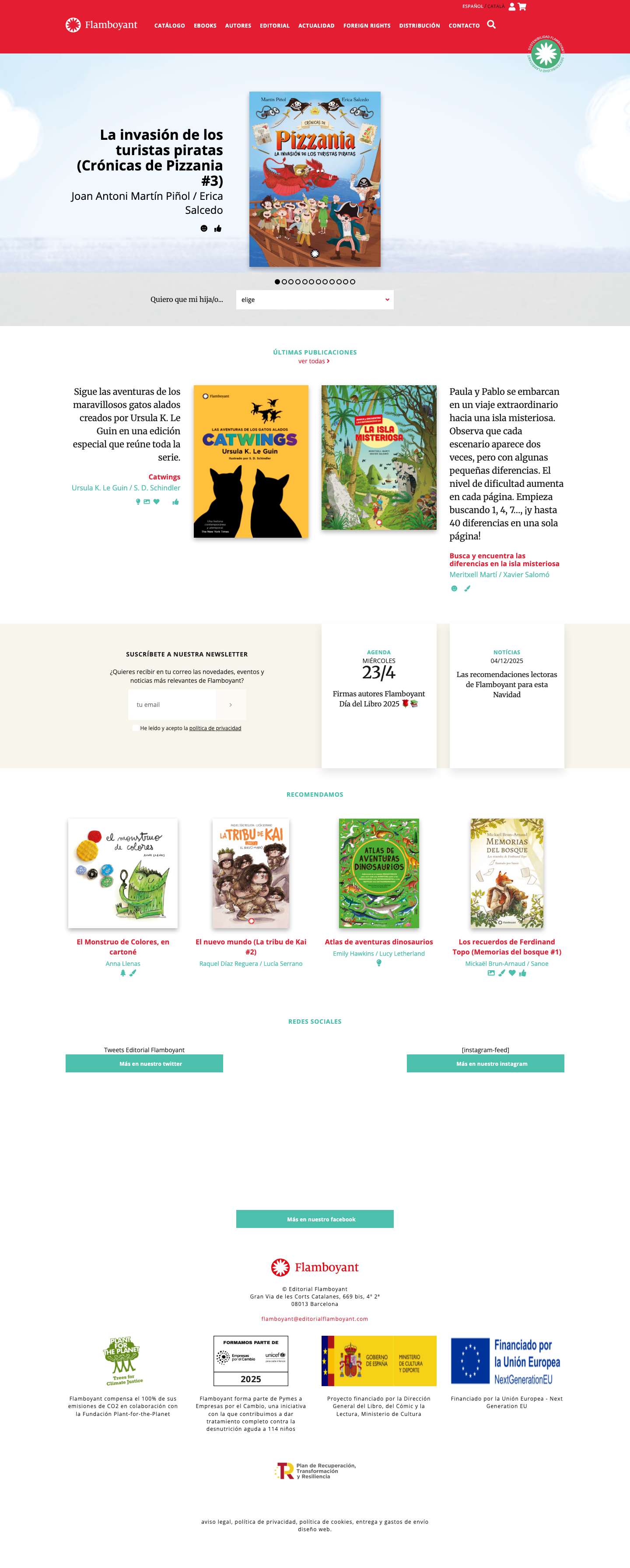 Editorial Flamboyant - Libros infantiles y juveniles ilustrados | Libros y cuentos ilustrados infantiles y juveniles - Full Screenshot