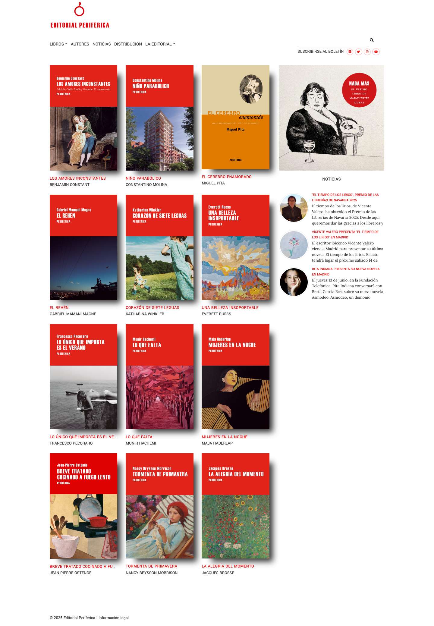 Editorial Periferica - Editorial Periferica - Full Screenshot