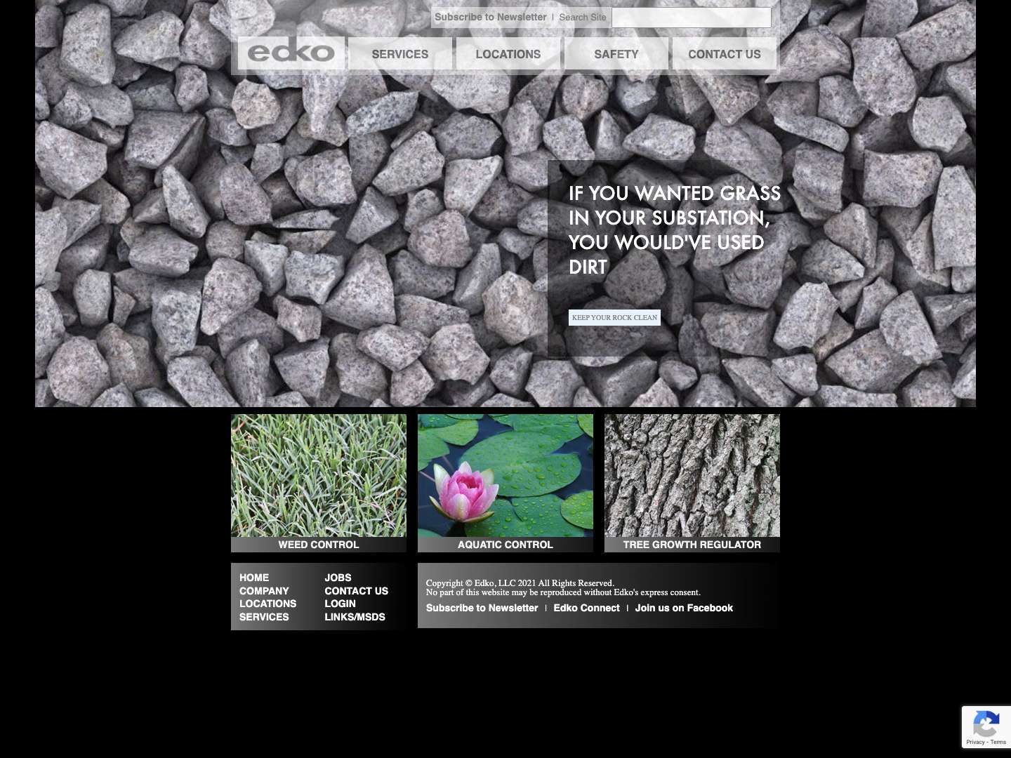 edkollc.com | Vegetation Management | Weed Control | Tree Growth Regulator | Herbicide Brush Control - Full Screenshot