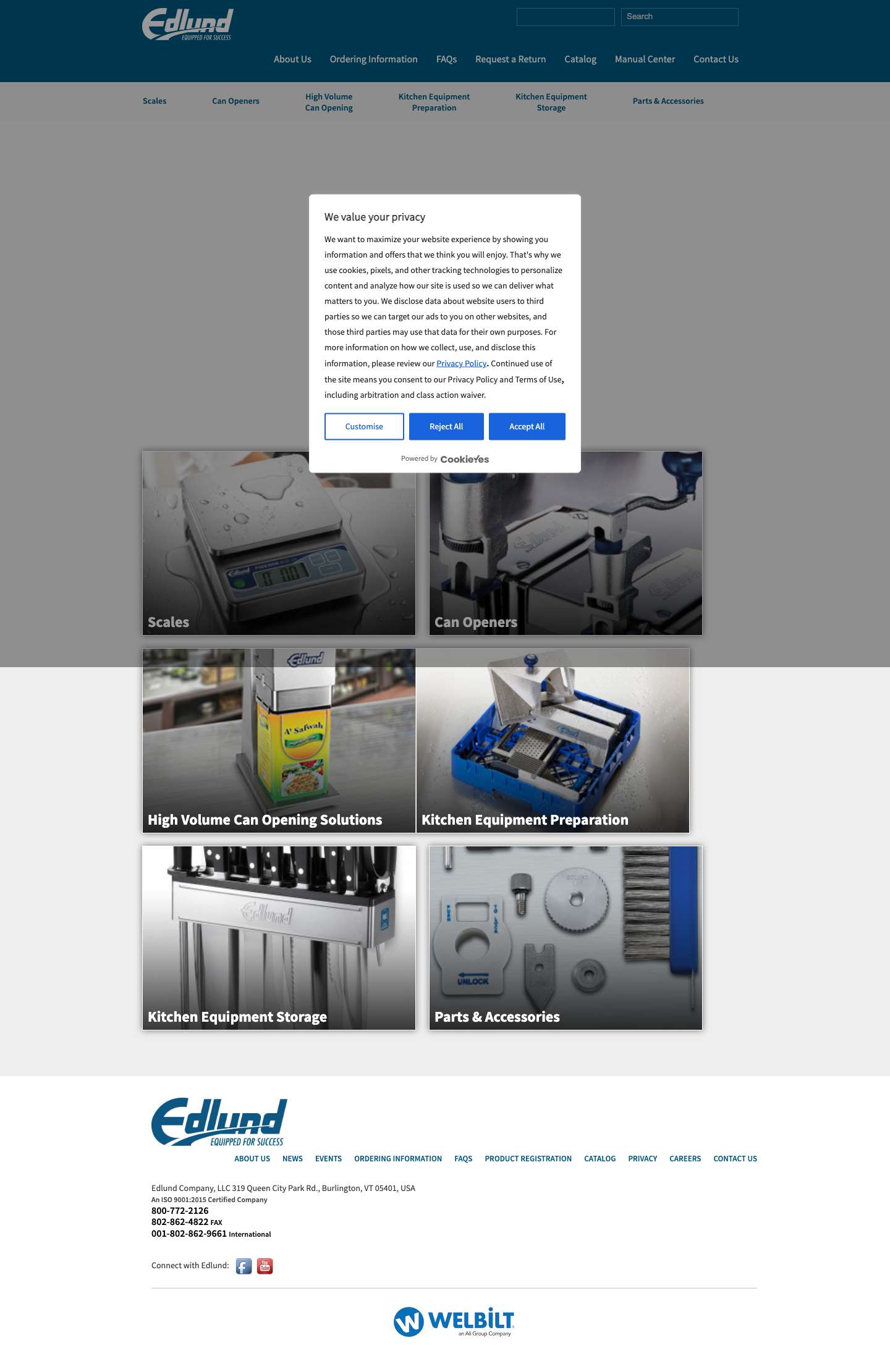 Home - Edlund - Full Screenshot