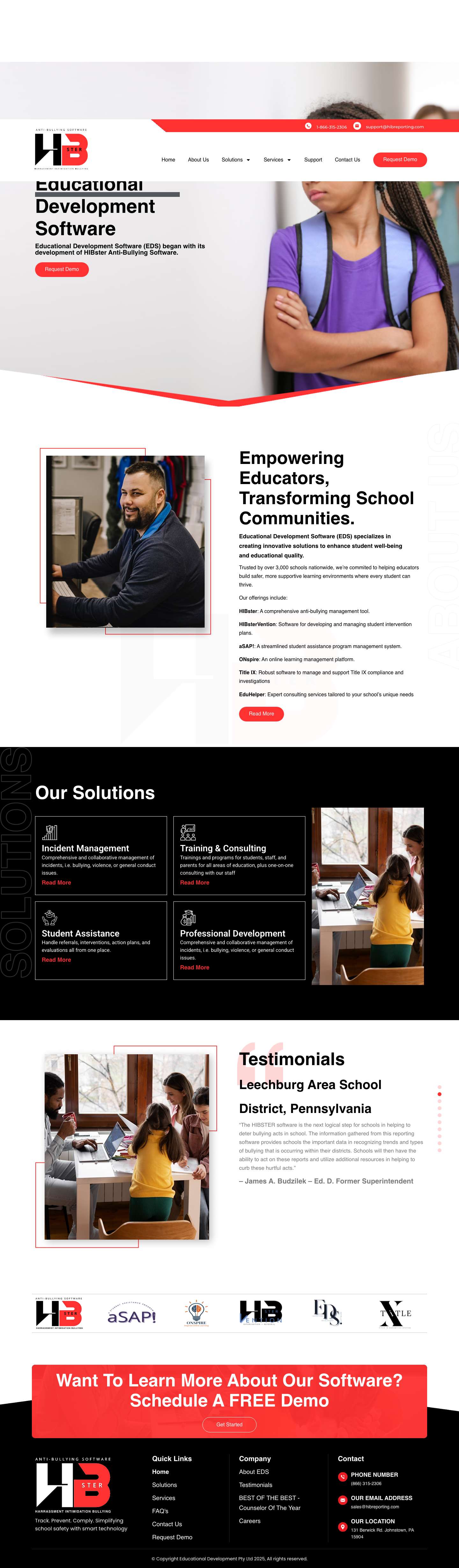 HIBster Anti-Bullying Software – HIBster Anti-Bullying Software - Full Screenshot