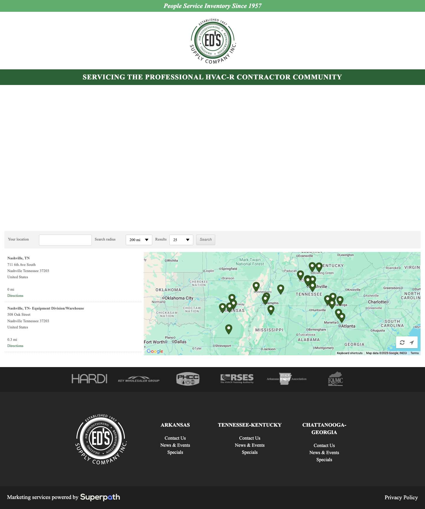 Home - Ed's Supply Co.Superpath - Full Screenshot