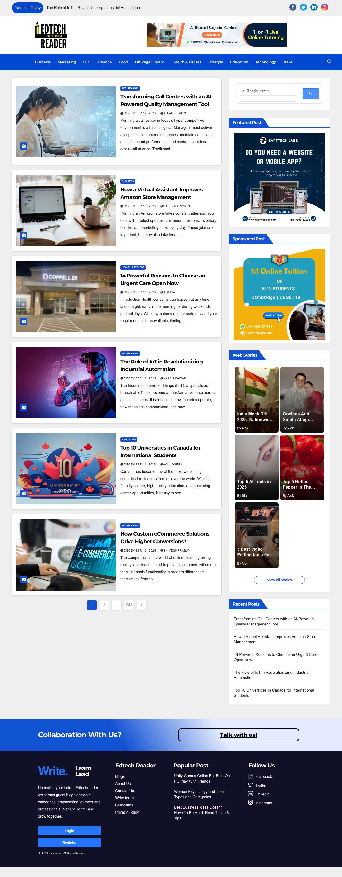 Free Guest Blogging Sites | Submit Guest Post for Free - Full Screenshot