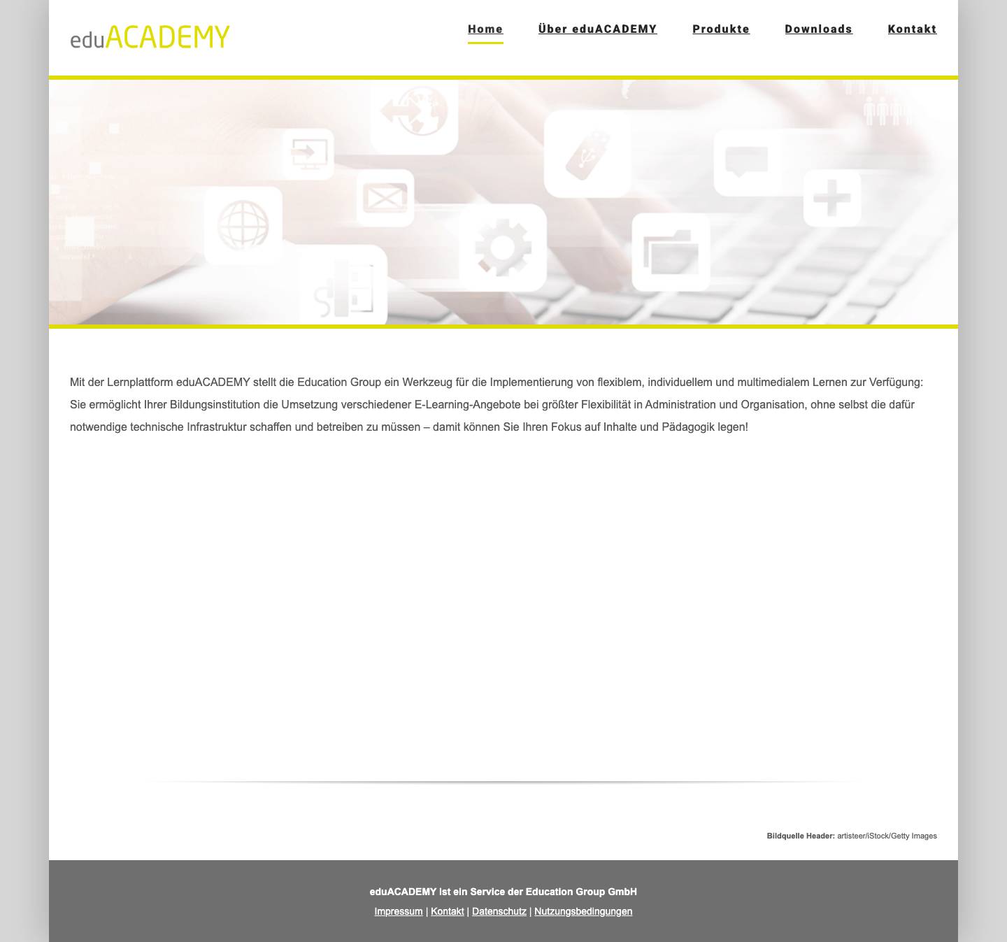 eduACADEMY - Full Screenshot